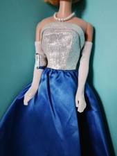 Mattel Barbie bambola 'Midnight Blue' 1965 #1617 'outfit completo' ..NO DOLL..'VGC