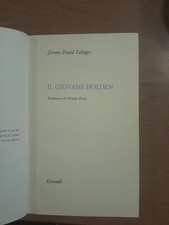 IL GIOVANE HOLDEN - JEROME