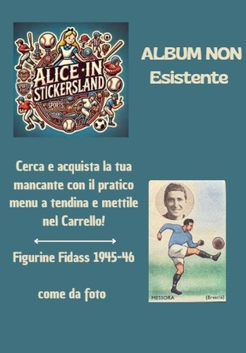 Fidass figurina calcio - , 1945-46