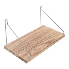  Mensola galleggiante rustica in legno: mensola per esposizione di foto e