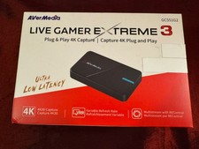 AVerMedia Capture Card 4K Gaming Live Gamer Extreme 3 (GC551G2)