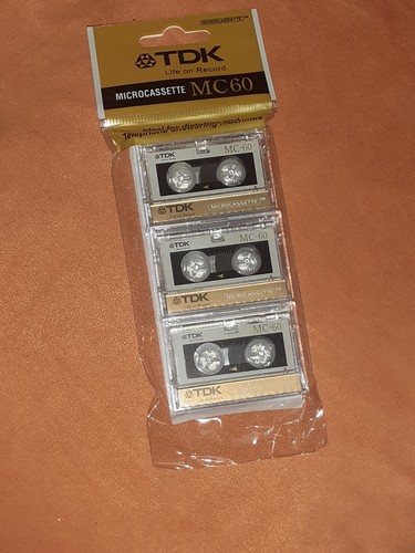 Microcassette tdk mc - microcassette,