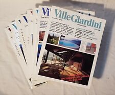 Rivista "Ville Giardini" 1992 / Otto numeri