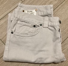 DonDup Modello Glass Blue Jeans Donna Grigio Chiaro Cotone Made in Italy Tg. 30