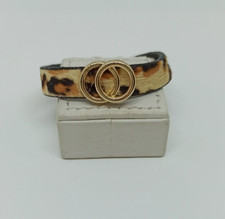 BRACCIALE PELLE MACULATA E