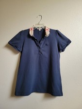 Polo donna Burberry blu