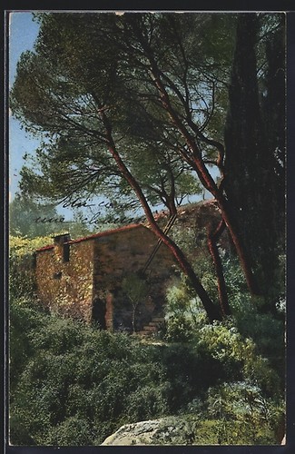 Cartolina mortola vecchio - la,