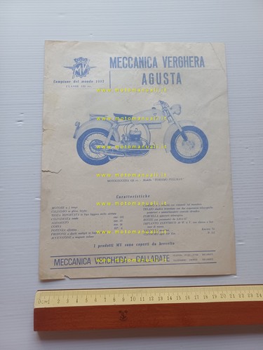 Agusta 125 pullman - mv,