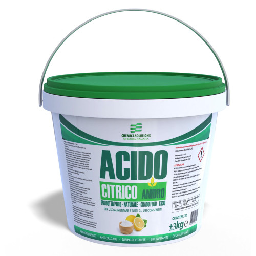Acido citrico anidro - kg, 3