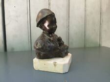 SCULTURA BRONZO RAFFIGURANTE