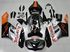 Kit carene carrozzeria stampo iniezione ABS Repsol grigio arancione per CBR1000RR 04-05