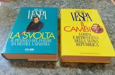 2 libri cartonati bruno vespa