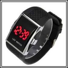 elegante orologio a led