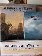 ADRIATICO MARE D’EUROPA 3 Volumi Cultura Economia Geografia 1999 2001  GT