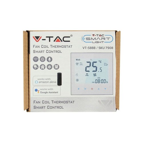 Tac termostato ambiente wifi - v-tac,