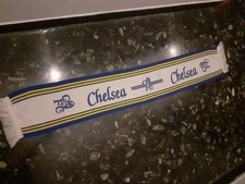 SCIARPA SCARF VINTAGE '80 FOOTBALL CHELSEA ENGLAND. PANNO. CALCIO 