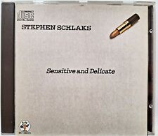 STEPHEN SCHLAKS Sensitive And Delicate VERY RARE CD 1980 Switzerland No Barcode