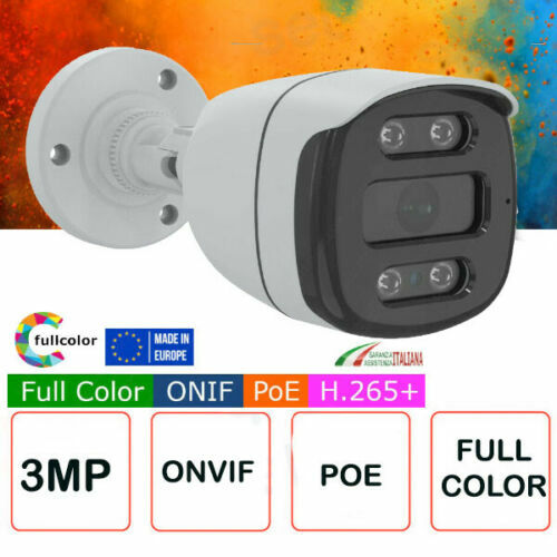 Telecamera poe full color - ,