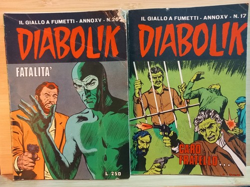 Diabolik anno 1976 - diabolik, lotto