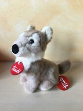 peluche trudino trudi wolf 52207 lupo