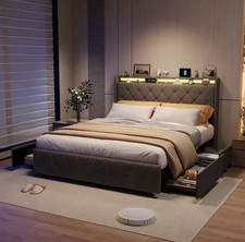 Letto matrimoniale contenitore