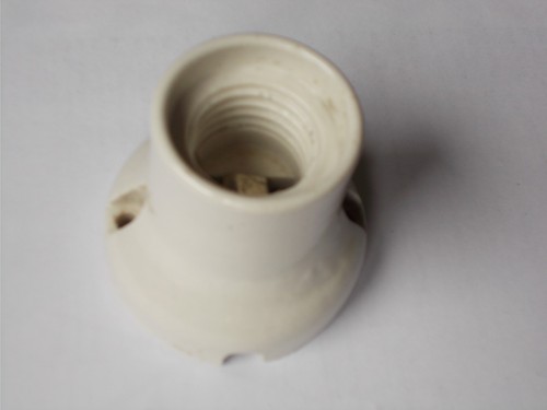 Portalampada porcellana con - 1,