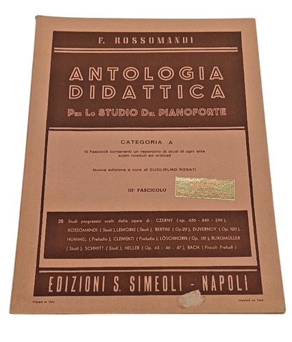Antologia didattica studio - antologia,