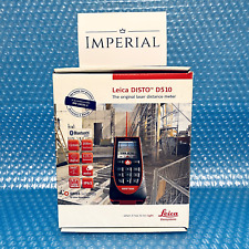 Misuratore di distanza laser Leica DISTO D510 inutilizzato in magazzino dal G...
