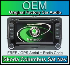Skoda Columbus Sat Nav auto