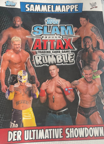 Topps wwe slam attax rumble - attax,