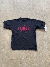 Camicia vintage anni 90 collezione Nike Air Jordan ricamata nuova con etichetta fondo di magazzino taglia M 1994