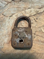 LUCCHETTO ANTICO FERRO