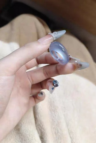 Bellissimo anello con perle - , di