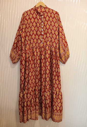Maxi abito donna - , rosso