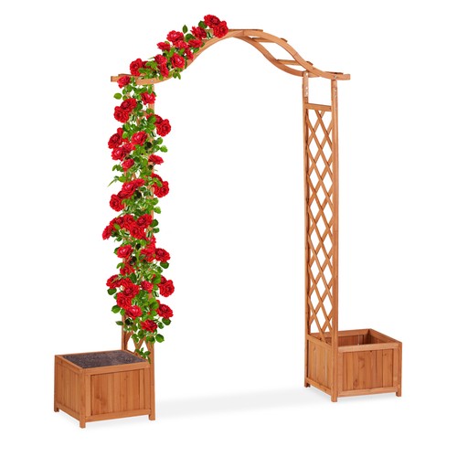 Arco rose legno pergola - di,