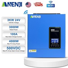 3000W 120V 24V Hybrid Solar