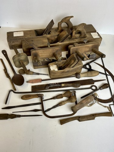 Antique wood planer - wood, tools