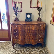 CASSETTONE IN RADICA di NOCE anni 50 Conservato