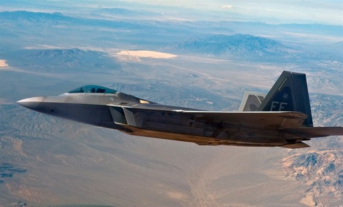 F22 area flyover poster - f22,