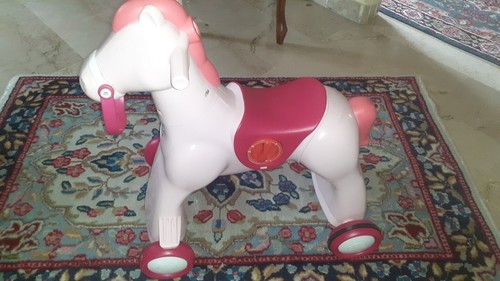 Cavallo dondolo chicco con - a,