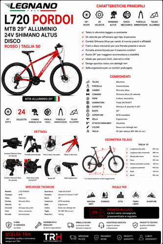 Legnano l720 pordoi mtb - l720,