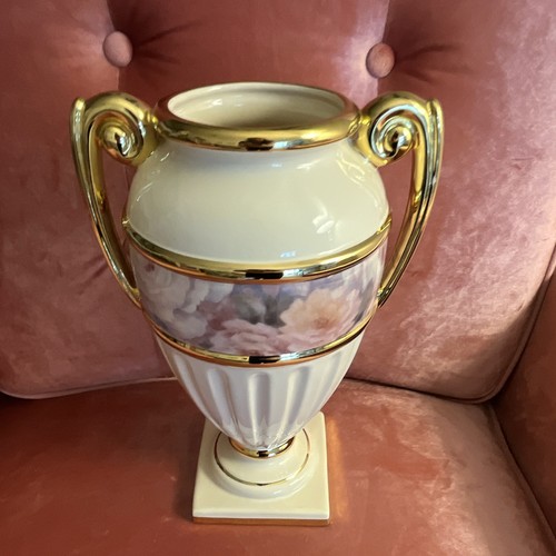 Vaso ceramica floreale bassano - vaso,