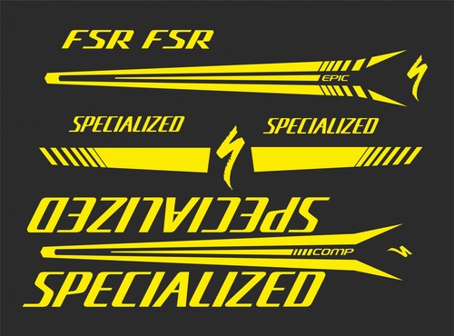 Adesivi telaio specialized - adesivi,