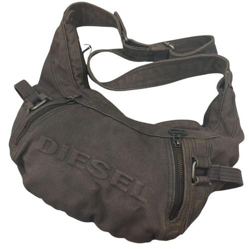Borsa tracolla diesel grigio - a,