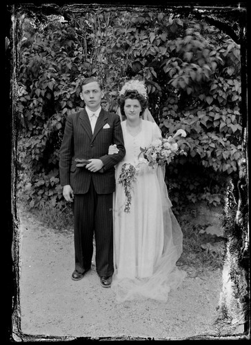 Mariés wedding portrait - mariés,
