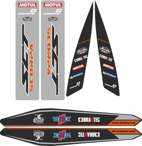 Set decalcomanie forcella