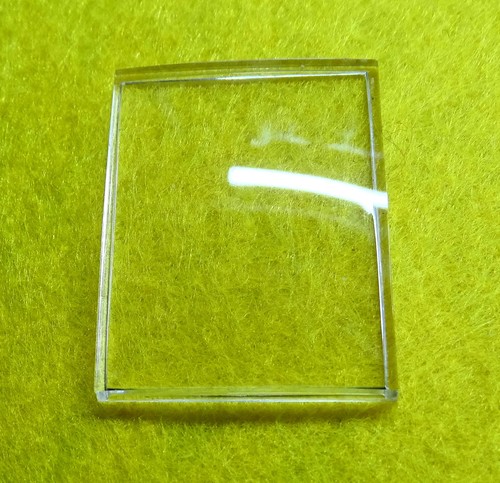 Vetro orologio rettangolo x - vetro, 30