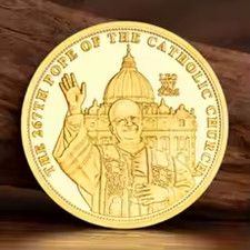 Moneta Commemorativa Papa