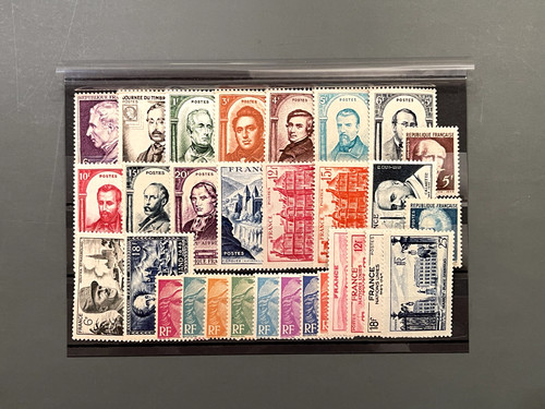Timbre france collection - france,