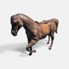 scultura cavallo In Pelle